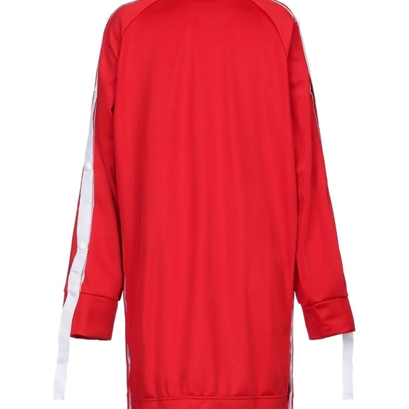 RED "ODI" JERSEY DRESS w/STRAPS🍬❣ - Picture 2 of 2